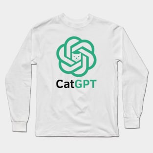 CatGPT 🤖🐱 Long Sleeve T-Shirt